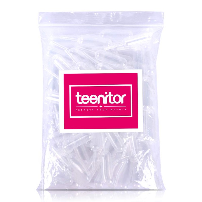 Teenitor Plastic Pipettes Squeeze Dropper Disposable 4ml 100pcs Mini Flavor