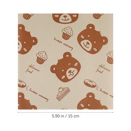 Kichvoe 500 Uds. Hojas De Papel Deli Papel Para Envolver Sándwich Papel Para Envolver Alimentos Resistente A La Grasa Papeles De Revestimiento A Cuadros Para Restaurantes Picnics