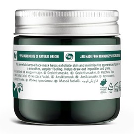 Máscara facial The Body Shop Expert, 100% vegana, 3 onzas, Máscara de brillo purificante de carbón del Himalaya, 88.72 ml (3.0 oz)