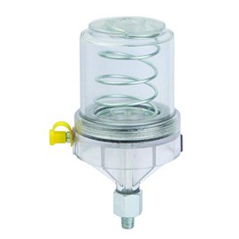 PROLUBE 47722 Grease Feeder, Polycarbonate Bowl, Polycarbonate Base, Capacity 6 oz. NPT Threads