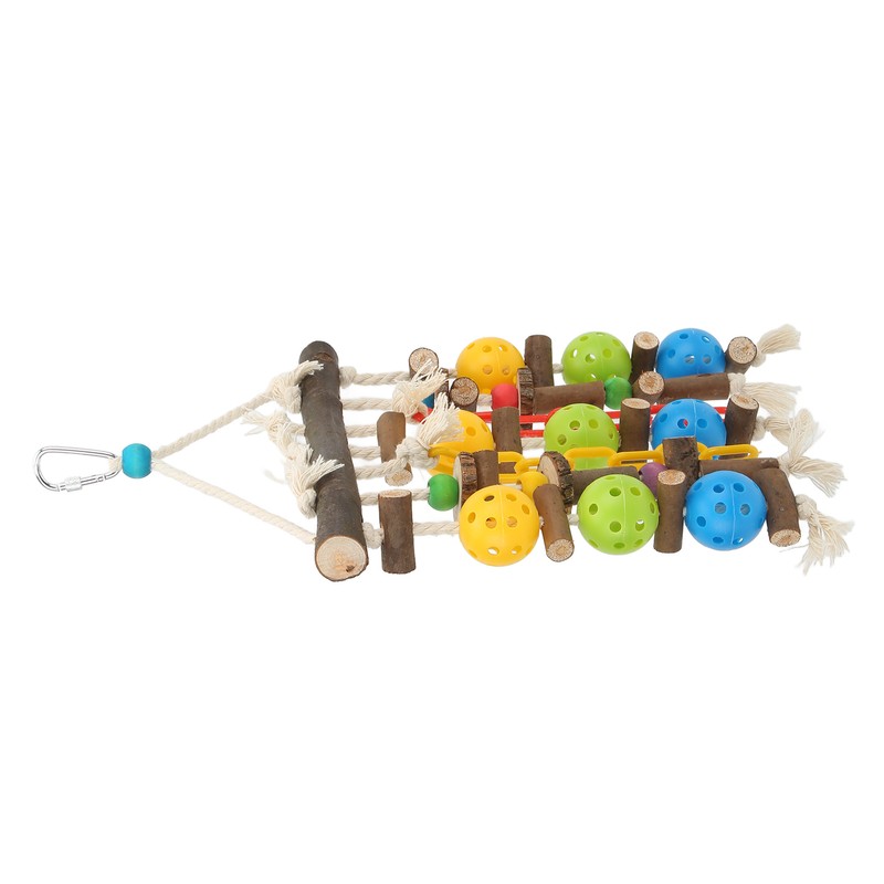 Wooden Parrot Chewing Blocks Safe Bite Resistant Large Parrot Bite