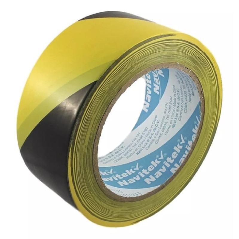 Navitek - Navitek Cinta Marcaje Área Delimitadora Amarillo Con Negro