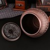 Tea Canister Metal Loose Tea Storage Container Airtight Tea Bag