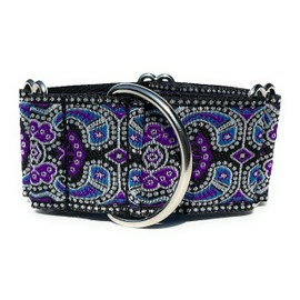 Martingale Greyhound/ Saluki/ Whippet Dog Collar 2'' Wide (11"-14") Matching Leash Available