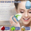 2Piezas Rodillo de Hielo para la Cara, Molde de Hielo