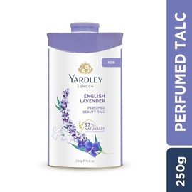 Yardley London Talco perfumado, lavanda inglesa, 250 g