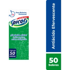 Sal De Uvas Picot Polvo 2,485 G/0,2165 G/1,9485 G, 50 Sobres 5 G