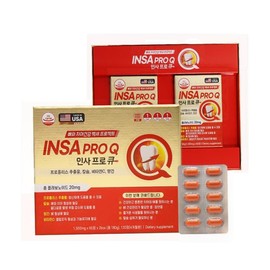 Toktem InsaProQ Gum Teeth Dental Care Oral Calcium Care 60 tablets 2 boxes / 인사프로큐 잇몸 치아 덴탈케어 구강 칼슘케어 60정 2박스 똑템