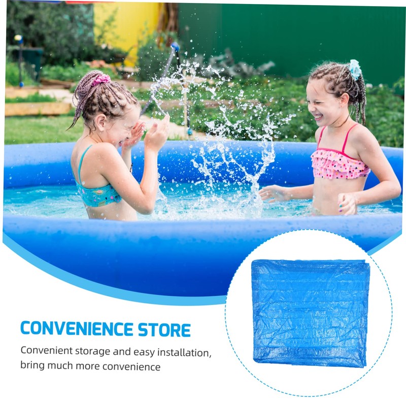 Gatuida Swimming Pool Cover Inflatable for Bathtubs and Pools Pe
