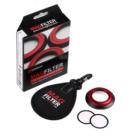 Kamerar MagFilter 55mm Threaded Adapter Ring with Carrier Bag, Magnetic Lens Filter Adapter Rings, Compatible with Canon Sony Nikon Panasonic