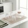 MicoYang Silicone Dish Drying Mat - Quick-Dry Non-Slip Counter Pad