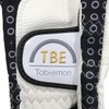 TOBIEMON Golf Gloves, TOBIEMON Women's Stretch Gloves, T-LG-BL, Black, Large