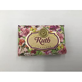 Ruth - Gift Soap Bar For Her Birthday Rose Scent Mum Grandmother Cleanser Lather Present Girl