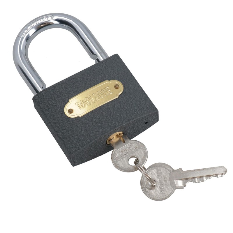 63mm Iron Padlock with Hardened Shackle Padlocks Shed Gate Lock