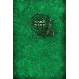 Monogram Golf Journal: Blank Notebook Diary Log