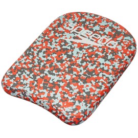 Speedo Unisex EVA Kickboard, Lava Red/Chill Blue/Grey