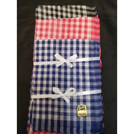 Unbranded 12 Mens Handkerchiefs Hankies Hankerchief Cloths Blend 13" by 14"  Docena U425