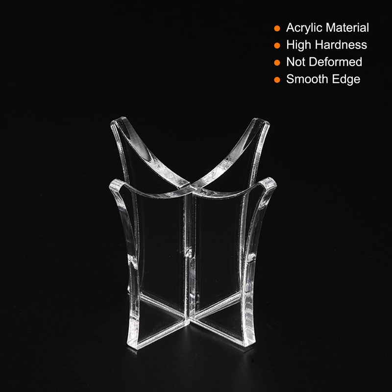 PATIKIL 2.3" Ball Display Stand, Multi-Function Acrylic Ball Stand Display