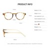 OCCI CHIARI Lightweight Designer Acetate frame Stylish Reading Glasses For