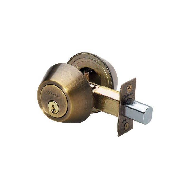 Master Lock TUCO0705 Keyed Alike Tulip Door Lock with Deadbolt,