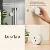 LoraTap Mini Remote Control Outlet Plug Adapter, 656ft Range Wireless