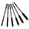 6Pcs Auger Bits Wood Cutting Spur Brad Point Twist Drill