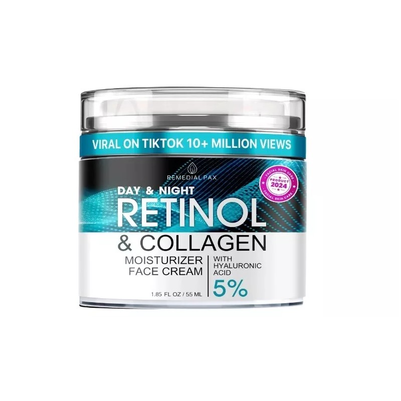 Remedial Pax Day & Night Retinol & Collagen Moisturizer Face