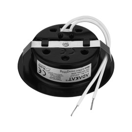 ADAKAT Full Metal Recessed Spotlight G4 12 V Glass Cover
