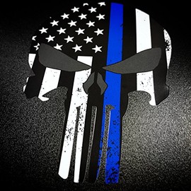 Punisher Back The Blue - Sticker