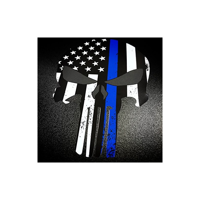 Punisher Back The Blue - Sticker