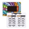 10 Pairs Magnetic Lashes Set Durable Reusable Chemical Fiber Attractive