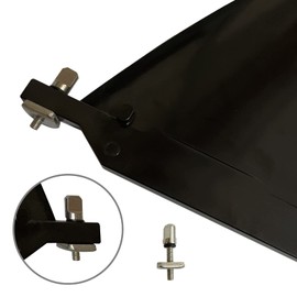 iBOARD Future fins FCS Fins 10 inch Center SUP Paddle Board Fins Foam Surfboard Accessories softboard Fin with Fin key and Screws