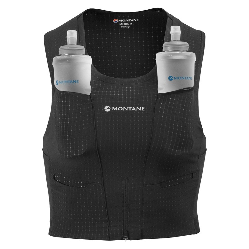 Montane Gecko Ultra V Running Pack - AW22, black, Hiking