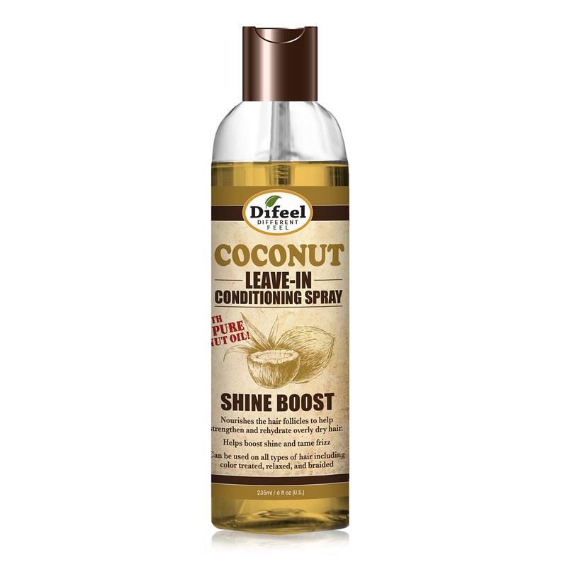 Difeel Shine Boost Leave in Conditioning Treatment - 100% Pure