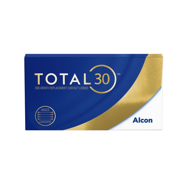 TOTAL30 Monthly Lenses Soft Pack of 3 BC 8.4 mm,