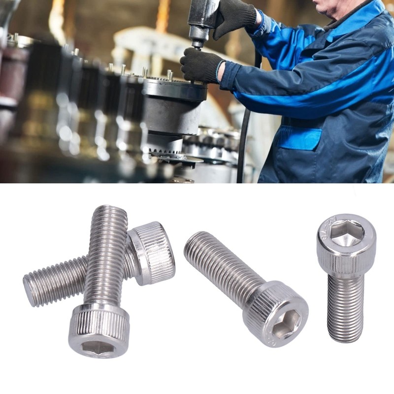 CHICIRIS Allen Screw A2-70 Stainless Steel 1.25 mm Fine Thread