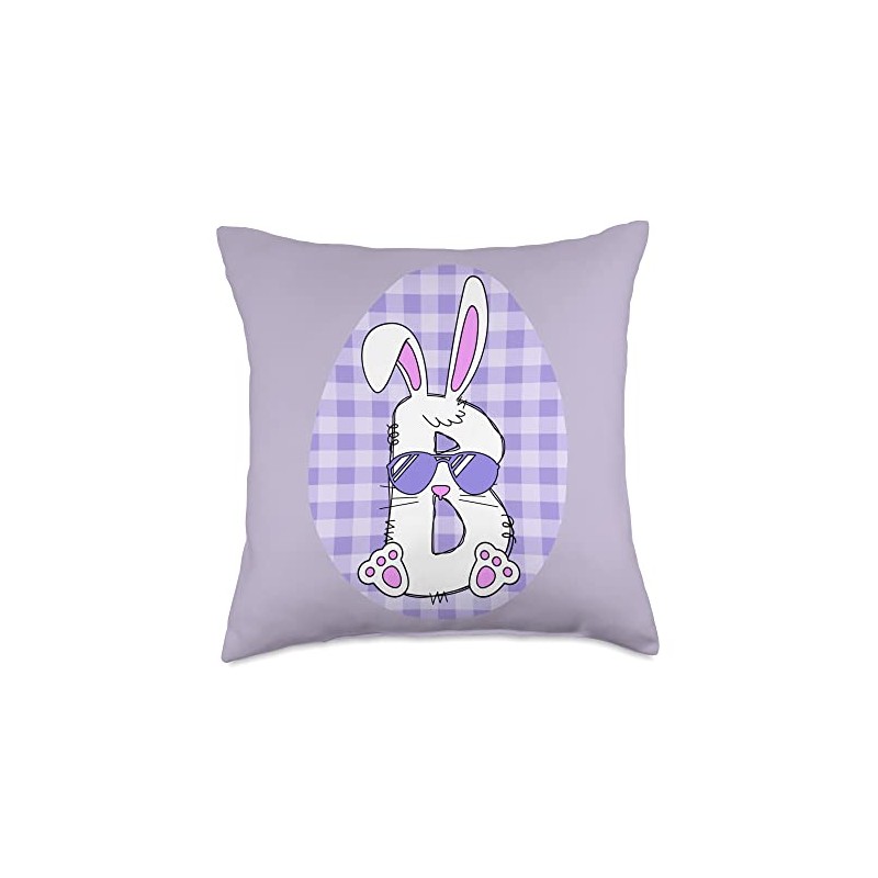 Easter Letter B Initial Name Monogram Bunny Egg Spring Cute