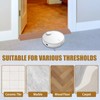 Threshold Ramps for Doorways, 0.4" Rise Rubber Door Threshold Ramp