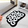 YOOCHUENG Bath Mat, Fun Bath Mat, Non-Slip, Washable, Creativity, Funny