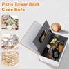 DAJASD Book Safe with Combination Lock, 24 x 15.5 x