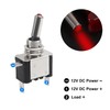 JUZITAO 6PCS Rocker Toggle Switch 12V 20A Heavy Duty Switch