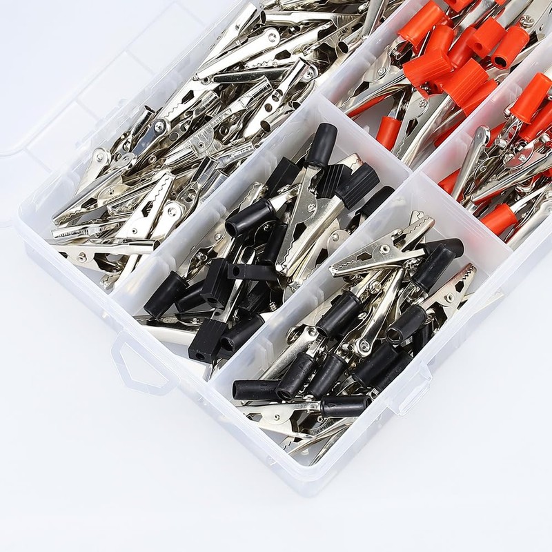 Glvaner Alligator Clips, Test Clamps, 2.0 inches (52 mm), Set