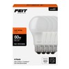Feit Electric A19 LED Light Bulbs, 60W Equivalent, Non-Dimmable, 800