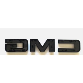 GMC NEW Front Emblem Black kit For 2019 - 2024 GMC Sierra 1500 2500HD 3500HD