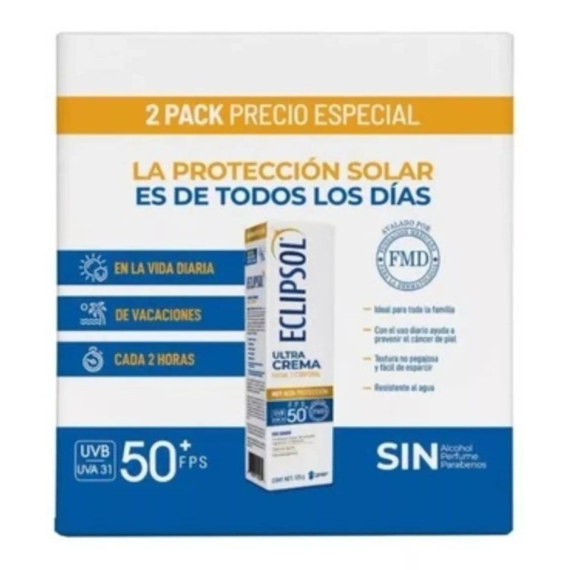 Eclipsol Bloqueador Solar Fps50 Incluye 2 Protector Solar