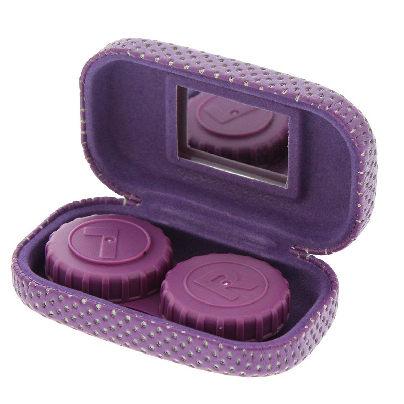 Ron's Optical Hard Mod Purple and White Polka Dot with
