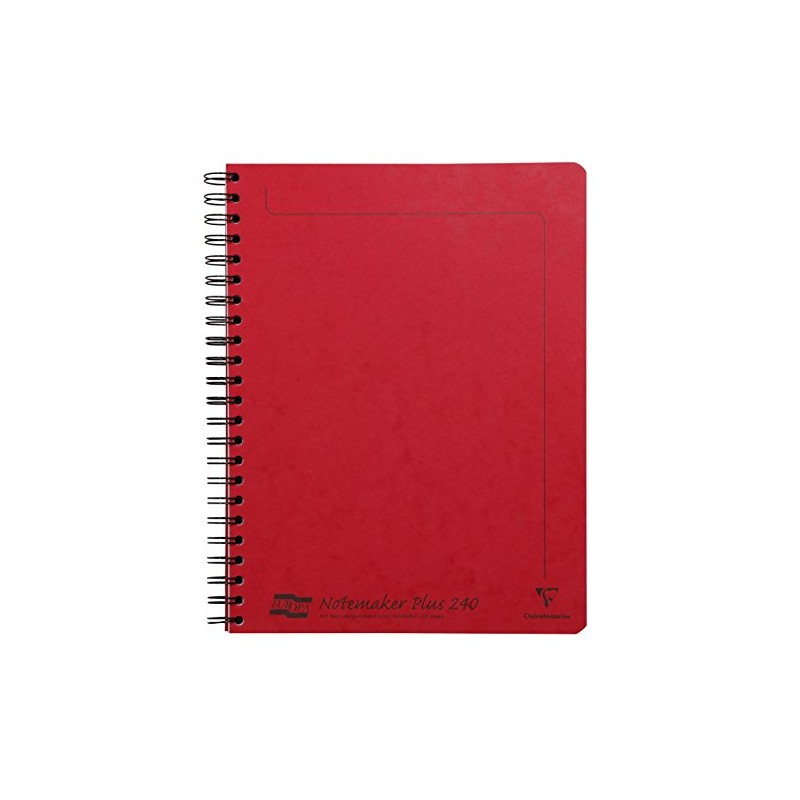 Clairefontaine - Ref 482/1127Z - Europa Notemaker Sidebound Notebook (120