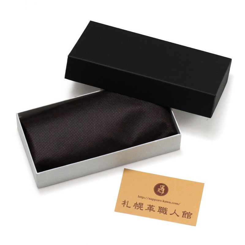 [Sapporo Leather Craftsman Museum] One Piece Fountain Pen Case, Pen
