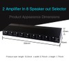 Nurdo B028 2 in 8 Out Power Amplifier and Loudspeaker