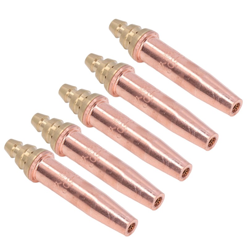 5PCS Cutting Tips Split Isobaric Propane Gas Welding Nozzles Machine